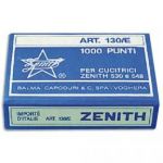 ZENITH BOITE DE 1000 AGRAFES 130/E - 6/4 EN ACIER 111511