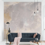 PAPIER PEINT INTISSÉ - ONYX MARBLE - MURAL CARRÉ DIMENSION HXL: 240CM X 240CM