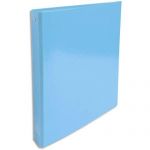 CLASSEUR A4 4 ANNEAUX 30MM IDERAMA - BLEU CLAIR - LOT DE 10