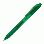 LOT DE 2 - STYLO ROLLER PENTEL ENERGEL BL 107 RÉTRACTABLE POINTE 0,7 MM - ÉCRITURE MOYENNE VERT