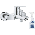 GROHE - MITIGEUR BAIN DOUCHE MÉCANIQUE MURAL QUICKFIX START 2021 + NETTOYANT GROHCLEAN - CHROMÉ