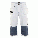 PANTACOURT PEINTRE BLANC TAILLE 52C - BLAKLADER