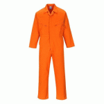 PORTWEST C813 COMBINAISON LIVERPOOL À ZIP ORANGE - TAILLE M - STANDARD
