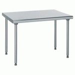 TABLE INOX CENTRALE LONGUEUR 1200 MM