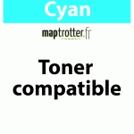 44315307 - TONER CYAN MAPTROTTER COMPATIBLE OKI - 6 000 PAGES