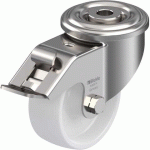 BLICKLE - ROULETTE PIVOTANTE À FREIN Ø 80MM BANDAGE POLYAMIDE PA 6.6 150KG - LEXR-PO 80G-FI