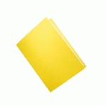 CHEMISE RECYCLÉE 170 G EXACOMPTA 24 X 32 CM JAUNE - PAQUET DE 100