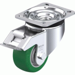 BLICKLE - ROULETTE PIVOTANTE À FREIN Ø 80MM BANDAGE POLYURÉTHANE PU 230KG - LK-ALST 82K-FI