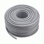 CÂBLE SOUPLE HO5VV-F 3G1.5 MM² - GRIS - COURONNE DE 50 M DEBFLEX