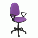 CHAISE DE BUREAU AYNA - ACCOUDOIRS FIXES - LILAS