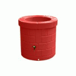 CUVE DÉCORATIVE IMITATION PUITS 340 L, ROUGE, ORANGE OU JAUNE