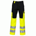 PROJOB 6501 PANTALON POLYCOTON - EN ISO 20471 CLASSE 2 HV YELLOW - TAILLE 44