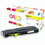 TONER REMANUFACTURÉ DELL 593-11120 - JAUNE - OWA