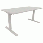 BUREAU RÉGLABLE HEAVY DUTY BASIC - 1930 MM - GRIS - ACTIFORCE