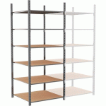 FLIPLUS - KIT DÉPART 6 NIVEAUX - AGGLOMÉRÉ - 2500X1260X1000 - MANORGA