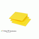 LOT DE 2 - PAQUET DE 25 CARTES PLIÉES POLLEN 116X116MM 210G/M² - SOLEIL