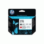 HP - 771 - CE017A - TÊTE D'IMPRESSION - NOIR MAT, ROUGE CHROMATIQUE - PRODUIT D'ORIGINE