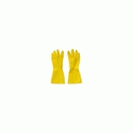 GANTS DE MÉNAGE EN LATEX NATUREL JAUNE T8 - DIFAC - MENAGE_M