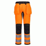PANTALON HAUTE VISIBILITÉ AVEC POCHES HOLSTER 44 ORANGE - PORTWEST