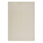 JADOREL - 120X120 ROND - TAPIS SALON NOSSA CRÈME 120X120 ROND OEKO TEX® EN POLYPROPYLÈNE DOUX ET SOYEUX - CRÈME