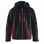 VESTE HIVER TECHNIQUE NOIR/ROUGE TAILLE XS - BLAKLADER