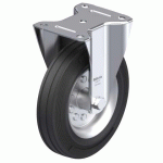 BLICKLE - ROULETTE FIXE Ø 200MM BANDAGE CAOUTCHOUC SBR 205KG - B-VE 200R
