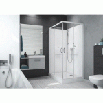 CABINE DE DOUCHE 100X80 CM IZIBOX2 - ACCÈS D