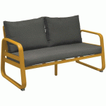 CANAPÉ TONIO 2 PLACES - MIEL - PROLOISIRS