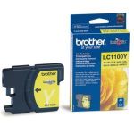 CARTOUCHE BROTHER JAUNE LC1100Y