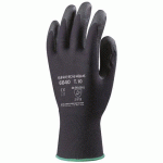 GANTS DE MANUTENTION EUROLITE 6640 POLYAMIDE ENDUIT MOUSSE PVC - NOIR - 7
