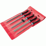 JEU DE 5 LIMES BI-MATIÈRE MI-DOUCE - 200 MM 8" MOB