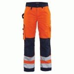 PANTALON HAUTE-VISIBILITÉ FEMME TAILLE 46 - BLAKLADER