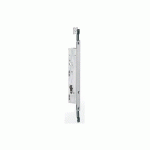 SERRURE À LARDER 2 POINTS POUR CYLINDRE COFFRE DE 41 MM POUR TRINGLE PLATE - STREMLER - 2253.41.TI24