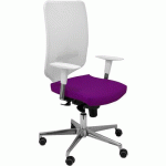 CHAISE DE BUREAU OSSA BLANCA SIMILICUIR - VIOLET - PIQUERAS Y CRESPO