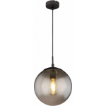 SPHÈRE DESIGN PLAFONNIER SUSPENSION FUMÉE SALON ÉCLAIRAGE LAMPE EN VERRE