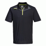 LOT DE 2 - PORTWEST DX410 POLO DX4 NOIR - TAILLE XXXL