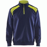 SWEAT COL CAMIONNEUR BICOLORE TAILLE M - BLAKLADER