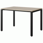 TABLE MALIBU 120X80 T6 SOUDÉ ST ISOS BEIG 1460/BEI NOIR 9005 - MANUTAN EXPERT
