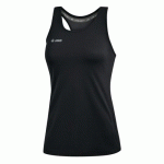 TANK TOP RUNNING SANS MANCHE FEMME - JAKO - RUN 20 NOIR