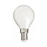 AMPOULE FILAMENT LED OPAQUE, CULOT E14, 250 LUMENS, CONSO. 4W (EQ. 25W), 2700K, BLANC CHAUD