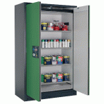 ARMOIRE SÉCURITÉ Q-PEGASUS-90 Q90.195.120.WDAC GRIS/VERT - MANUTAN COLLECTIVITÉS