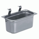 BAC A COUVERTS 325X176X150 MM INOX - HUPFER