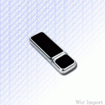 CLÉ USB PUBLICITAIRE MÉTAL AVEC CUIR STYLE CLASS
