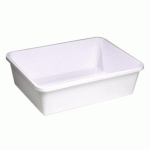 MATFER - BAC À PÂTONS BLANC 530 X 400 X 150 MM BLANC - 510502