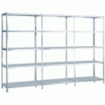 RAYONNAGE DÉPART ZINGUÉ QUICK-FIX 2000X1000 PROF.:600 MM - SCHULTE LAGERTECHNIK