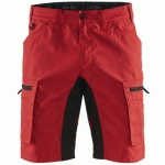 SHORT SERVICES STRETCH ROUGE/NOIR TAILLE 52 - BLAKLADER