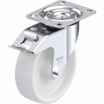 BLICKLE - ROULETTE PIVOTANTE À FREIN Ø 125MM BANDAGE POLYAMIDE PA 6.6 150KG - LE-PO 125R-FI