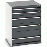 BOTT 1 ARMOIRE À TIROIRS SL-8710-5.2 AVEC 5 TIROIRS POUR CHARGE LOURDE - BOTT