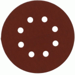 DISQUE AUTO-AGRIPPANT H231 Ø125X0MM GRAIN 320 8 TROUS - NORTON