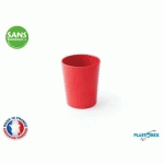 GOBELET UNI 20CL MELAMINE ROUGE